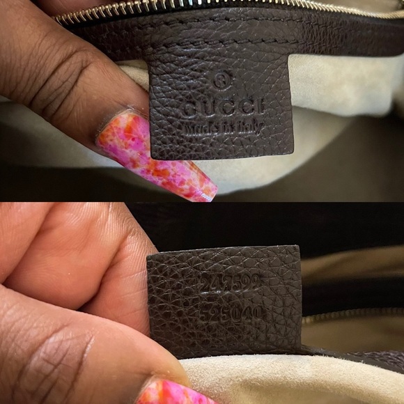 Authentic Gucci large leather horsebit hobo bag - Picture 5 of 8